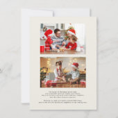 Spaß & Spiele Weihnachten | PERSONALISIERT 3 FOTO (Rückseite)