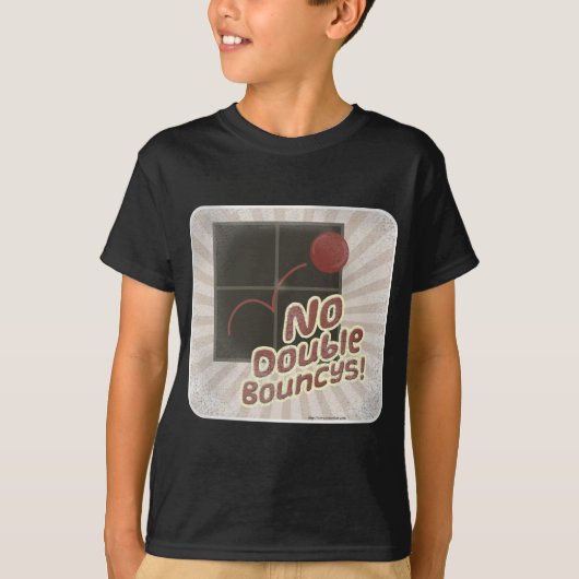 Spaß Spielplatz Ball Cartoon Kindermotto T-Shirt (Vorderseite)