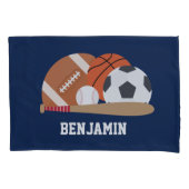 Spaß Sport Fan Personalisiert Kissenbezug (Vorderseite)