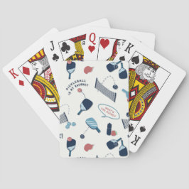 Spaß, Sporty Pickleball Playing Cards Spielkarten