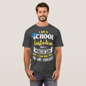 Spaß-Sprichwort für Schulverwahrer - Anführungskur T-Shirt (Vorne ganz)