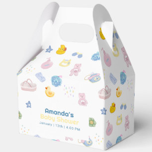 Spaß Spritz Spritz Gummiente Bad Baby Shower Geschenkschachtel