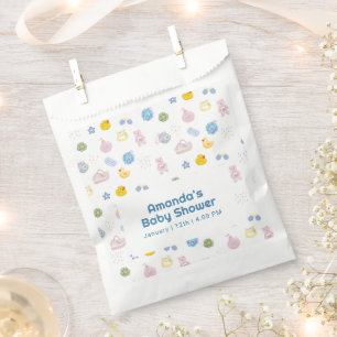 Spaß Spritz Spritz Gummiente Bad Baby Shower Geschenktütchen