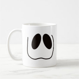 Spaß, spuke, Geistergesicht zu Halloween Kaffeetasse