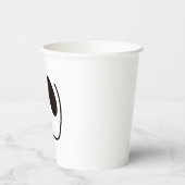 Spaß, spuke, Geistergesicht zu Halloween Pappbecher (Links)