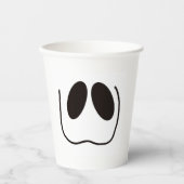 Spaß, spuke, Geistergesicht zu Halloween Pappbecher (Vorderseite)
