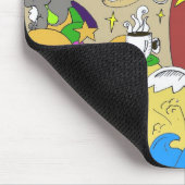 Spaß-Stadt Mousepad (Ecke)