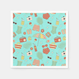 Spaß Stilvolle Retro Vintag Summer Beach Swimsuits Serviette