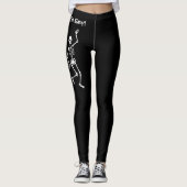 Spaß Stilvolle Übungspants Yoga Pilates Workout Leggings (Vorderseite)