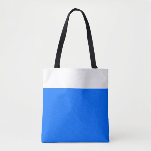 Spaß Stilvoller, heller, blauer Farbblock Tasche (Vorderseite)