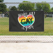 Spaß Stolz Monatslgbt weckte wieder schwul Banner (Insitu)