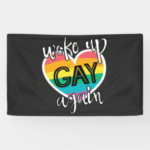Spaß Stolz Monatslgbt weckte wieder schwul Banner