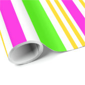 Spaß Streifen Geschenkpapier (Rolleneckpunkt)