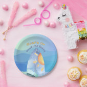 Spaß Surf's Up Birthday Einladung Pappteller (Party)