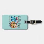 Spaß "Süsse Pies" Niedlich Pi Symbol & Pie Pub Gepäckanhänger (Vorderseite horizontal)