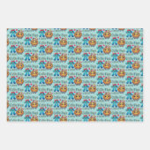 Spaß "Süsse Pies" Niedlich Pi Symbol & Pie Pub Geschenkpapier Set (Vorderseite 2)