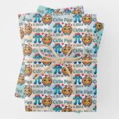 Spaß "Süsse Pies" Niedlich Pi Symbol & Pie Pub Geschenkpapier Set (Beispiel)