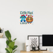 Spaß "Süsse Pies" Niedlich Pi Symbol & Pie Pub Poster (Heimbüro)