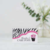 Spaß-Süßwarenladen-Visitenkarten Visitenkarte (Stehend Vorderseite)