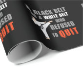 Spaß Taekwondo Jiu Jitsu Karate Geschenkpapier (Rolleneckpunkt)