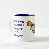 Spaß-Tasse Zweifarbige Tasse (Vorderseite Links)