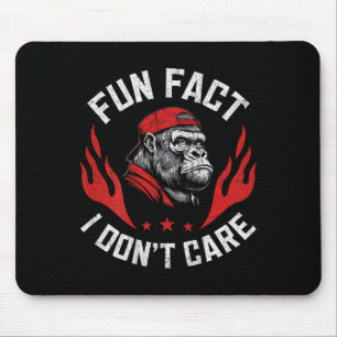 Spaß Tatsache, dass mir die lustigen Affen, Sarcas Mousepad
