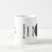 Spaß Tatsache ich bin müde Kellnerschaft Funny Rti Kaffeetasse (Mittel)