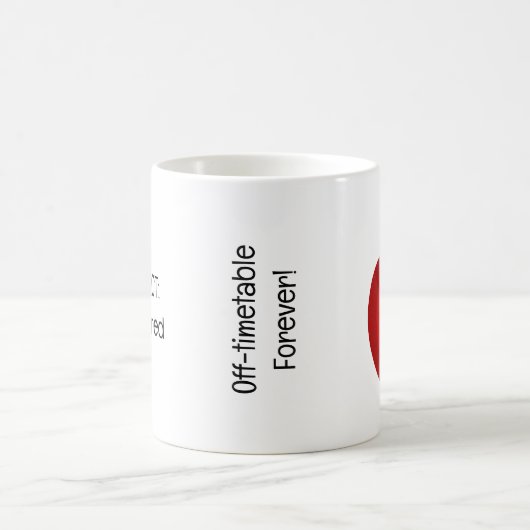 Spaß Tatsache ich bin müde Lehrerin Funny Rentirem Kaffeetasse (Mittel)