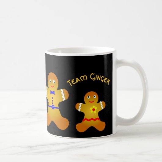 Spaß "Team-Ingwer" für glückliche Ingwer-Köpfe Kaffeetasse (Rechts)