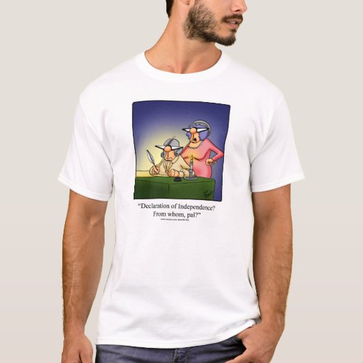 Spaß Tee Shirt "Spectickles" zum Unabhängigkeitsta (Vorderseite)