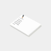 Spaß tolerieren gestohlene Menschen bei der Arbeit Post-it Klebezettel (angewinkelt)