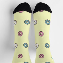 Spaß Toller farbenfrohe Donuts Socken