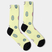 Spaß Toller farbenfrohe Donuts Socken (Rechts)