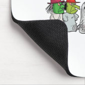 Spaß Trick oder Treat Halloween Ghost Kostüm Got i Mousepad (Ecke)
