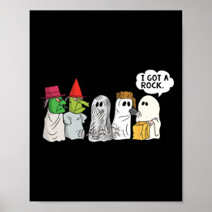 Spaß Trick oder Treat Halloween Ghost Kostüm Got i Poster