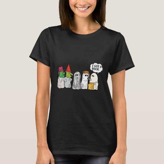 Spaß Trick oder Treat Halloween Ghost Kostüm Got i T-Shirt (Vorderseite)