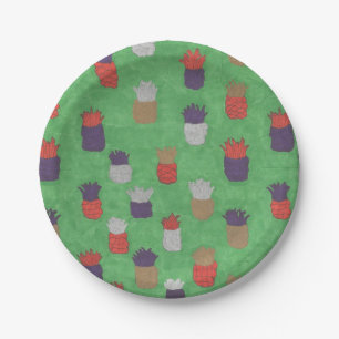 Spaß-tropischer Ananas-Papier-Teller Pappteller