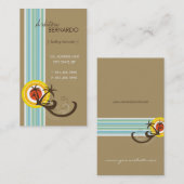 Spaß-tropischer Visitenkarte (Vorne/Hinten)