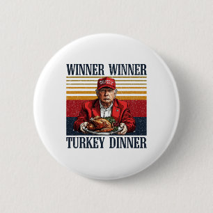 Spaß Trump Gewinner Türkei Abendessen lustig als Button