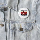 Spaß Trump Gewinner Türkei Abendessen lustig als Button (Beispiel)