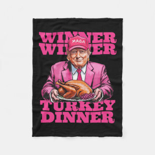 Spaß Trump Gewinner Türkei Abendessen lustig als Fleecedecke