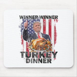 Spaß Trump Vance Gewinner Türkei Abendessen als Mousepad