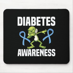 Spaß Typ 1 Diabetes Kindermädchen Diabetische Awar Mousepad