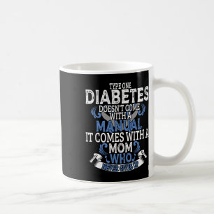 Spaß Typ 1 Diabetes T1d Diabetische Bewusstsein Fr Kaffeetasse