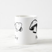 Spaß-Typ, Pilze Kaffeetasse (Mittel)