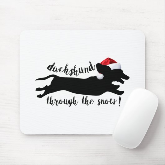 Spaß Typografie Weihnachten Mousepad (Mit Mouse)