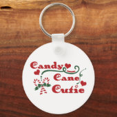 Spaß Typografie Weihnachten Schlüsselanhänger (Vorderseite)