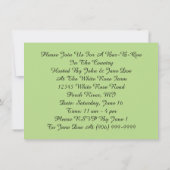 Spaß u. festliche antike Grill-Grill-Einladungen Einladung (Rückseite)