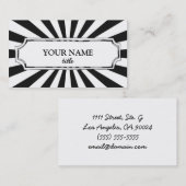 Spaß u. moderne Visitenkarte (Vorne/Hinten)