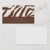 Spaß u. wunderliche Tierdruck-Visitenkarten Visitenkarte (Vorne/Hinten)